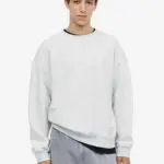 Loose Fit sweetshirt - white